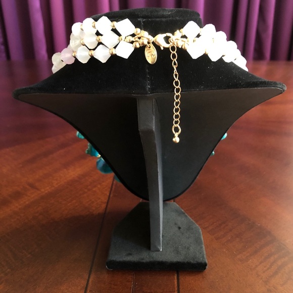 Charming Charlie 3-Strand Multi-Layer Necklace - Picture 4 of 5